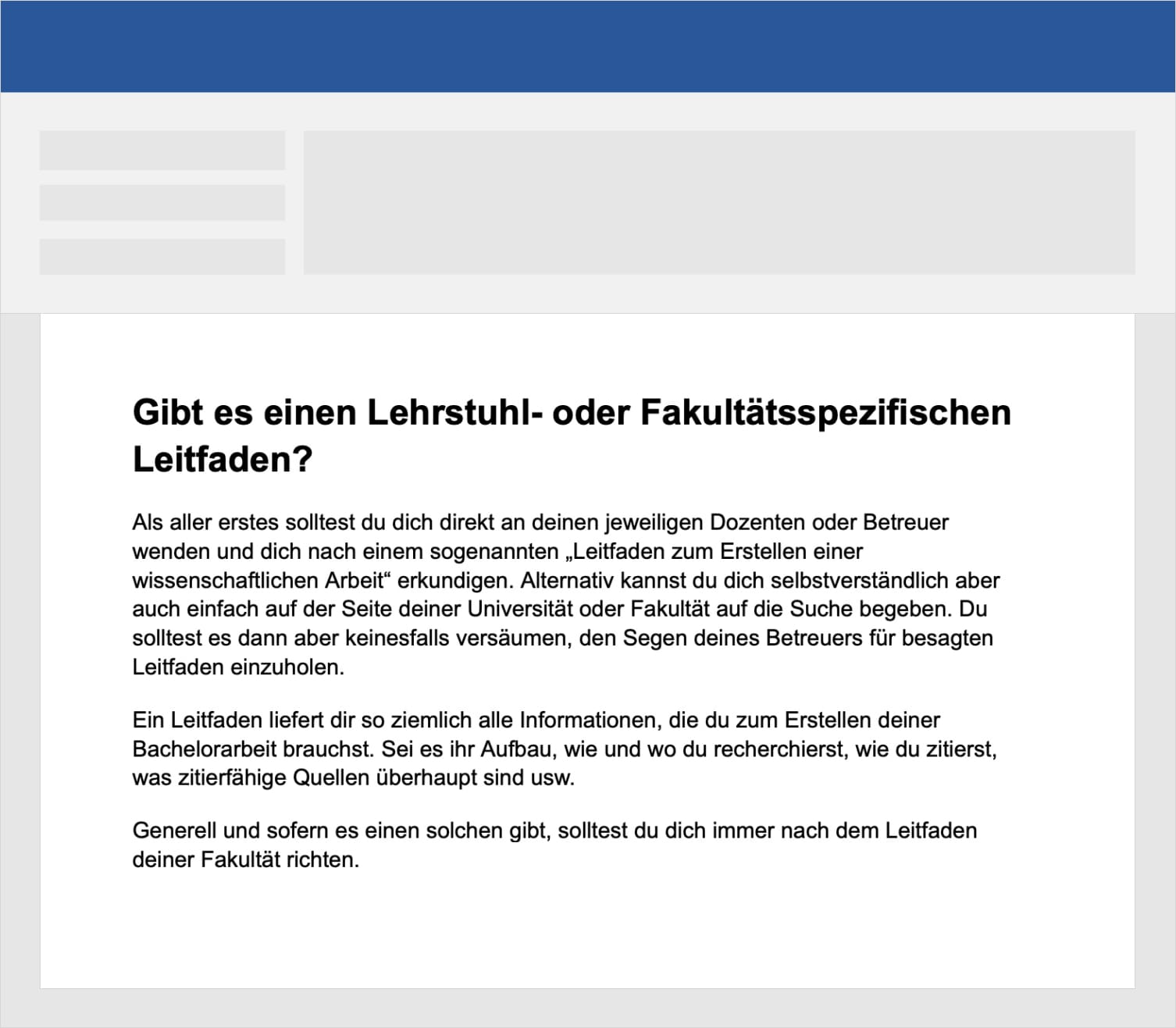 Lektorat & Korrekturlesen Bachelorarbeit-