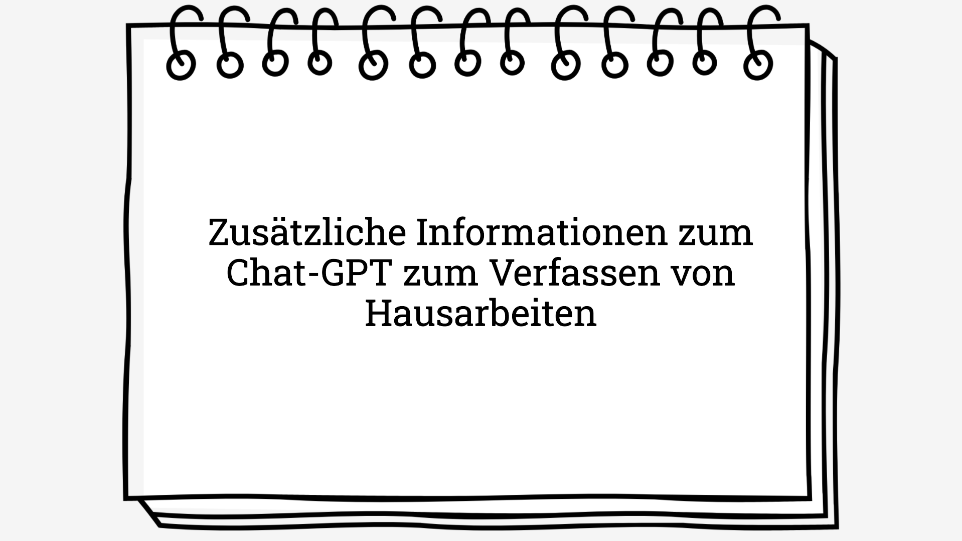 ChatGPT für deine Hausarbeit: Warum du keine ChatGPT Hausarbeit schreiben solltest