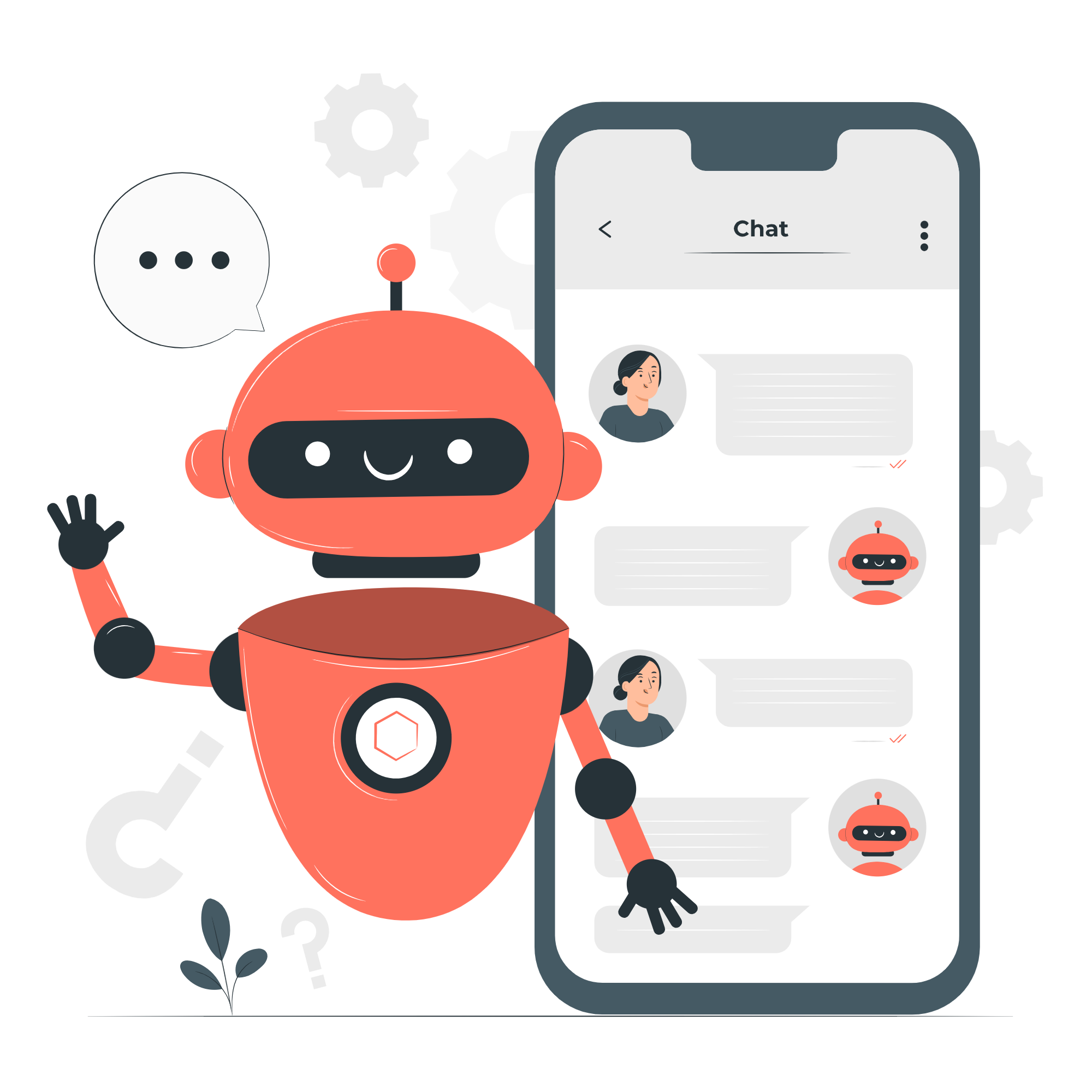 Chat bot-pana Ghostwriter Agentur StudiBucht hilft Studierenden