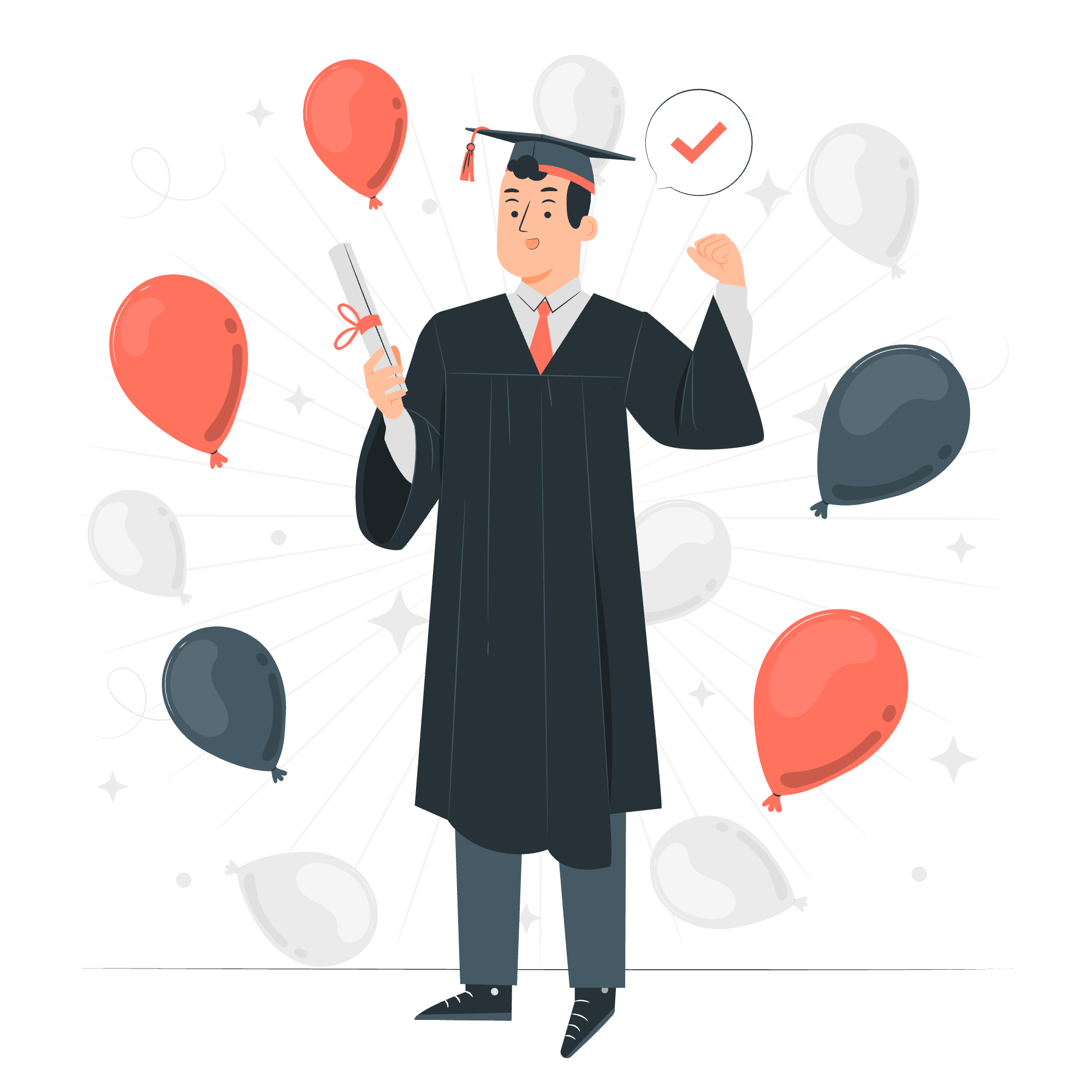 boy on graduation-pana Ghostwriter Agentur StudiBucht hilft Studierenden