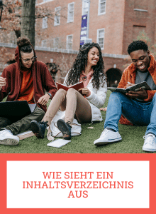 wie sieht ein inhaltsverzeichnis aus Inhaltsverzeichnis Hausarbeit: So sieht's professionell aus!