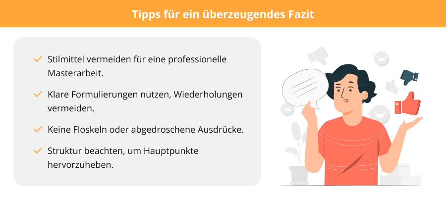 masterarbeit fazit