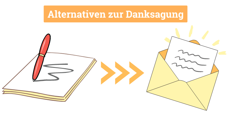 Alternativen zur Danksagung danksagung abschlussarbeit