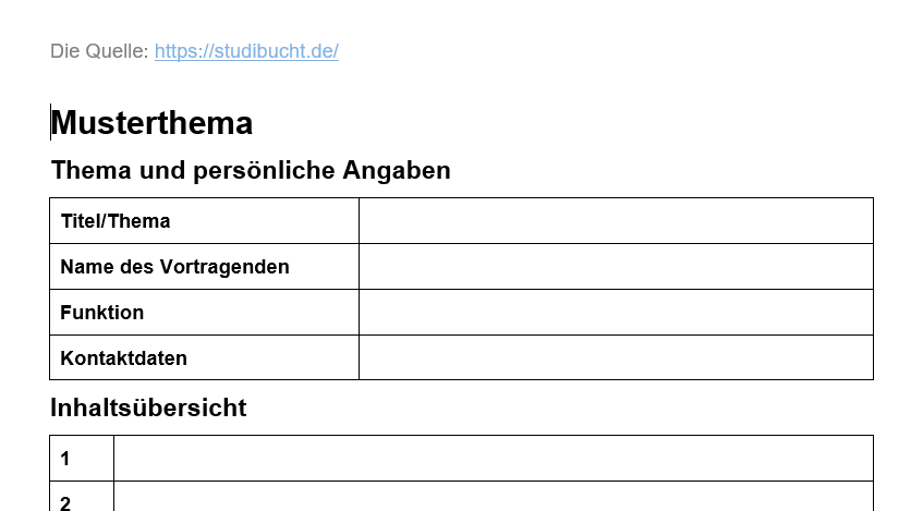 Handout erstellen lassen: Einfach und Schnell