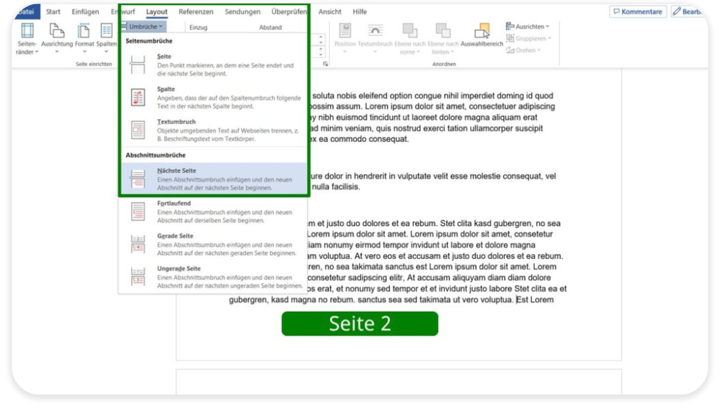 Seitenzahl ab Seite 3 von StudiBucht